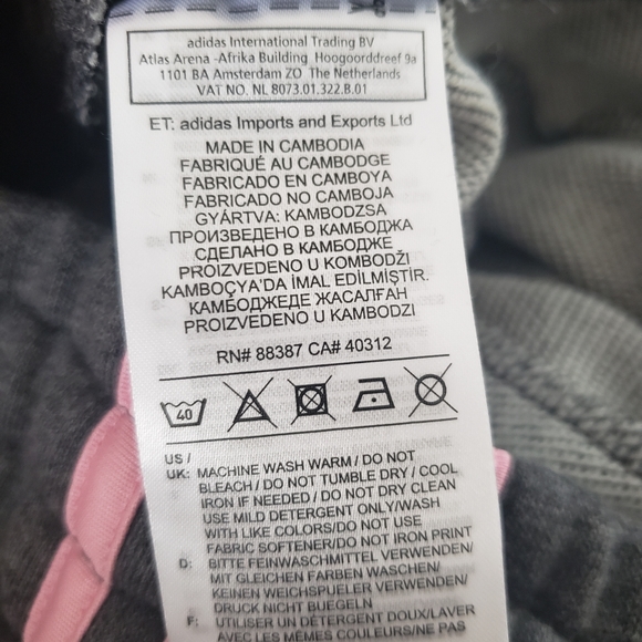 SOLD Women's Adidas cotton joggers with pockets M - Picture 7 of 9